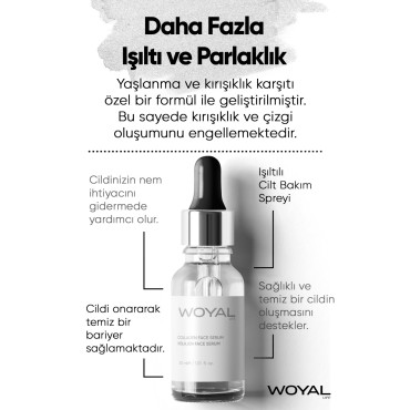  Dolgunlaştırıcı Botox Etkili Kırışıklık, Ince Çizgi Sarkmalar Karşıtı Kolajen Serum 