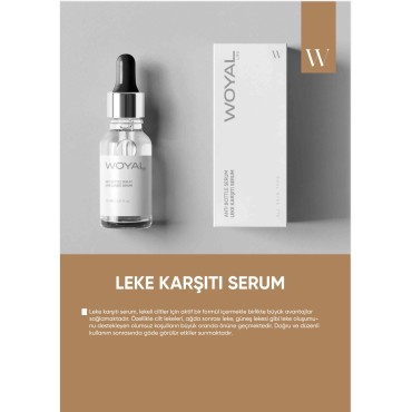 Kırışıklık Karşıtı Serum 30 Ml + Leke Karşıtı Serum 30 Ml + Kolajen Yüz Serumu 30 Ml 